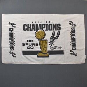 San Antonio Spurs 2014 NBA Champions Official Locker Room Towel The Finals